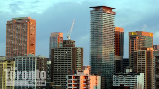 Toronto's Bloor Yorkville skyline