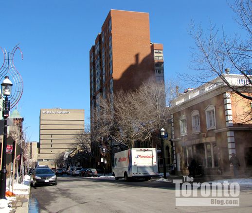 Elm Street between Yonge & Bay Streets Toronto