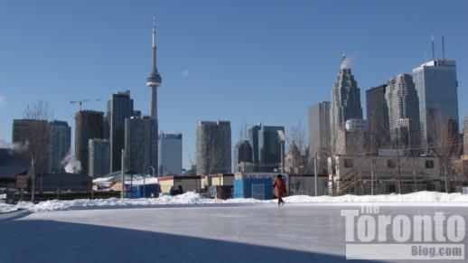 Toronto skyline from Sherbourne Common