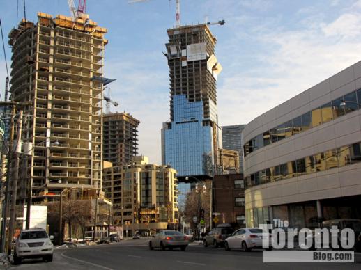 Yorkville condo and hotel towers