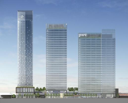 Southcore Financial Centre tower renderings