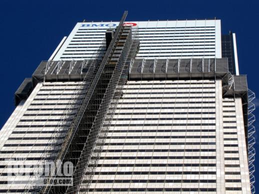First Canadian Place officer tower recladding project