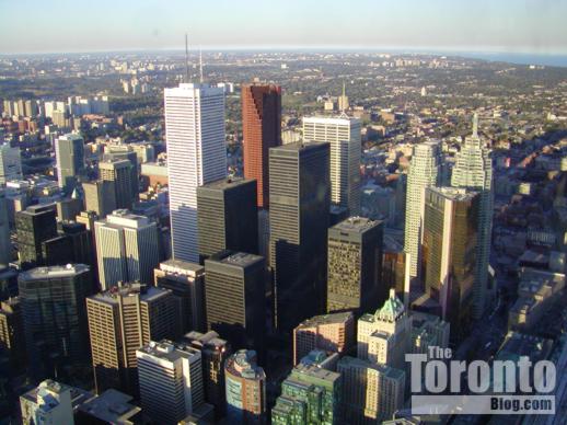 First Canadian Place and Toronto's Financial District skyscrapers
