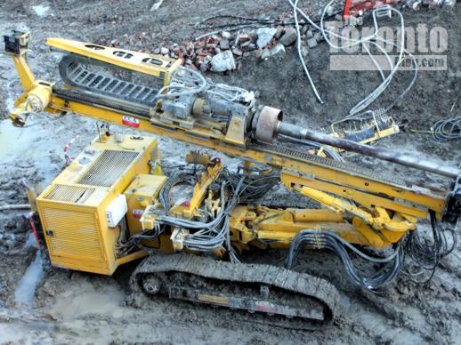 Milan condo tower excavation