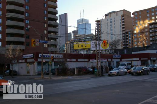 Dundas-Jarvis site for proposed Pace Condos tower
