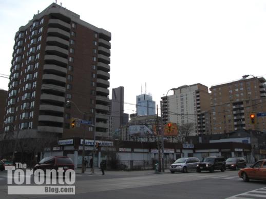 Dundas-Jarvis site for proposed Pace Condos tower 