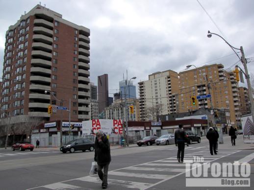 Pace Condos site at Dundas and Jarvis