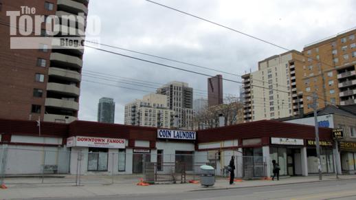 Dundas-Jarvis site for proposed Pace Condos tower