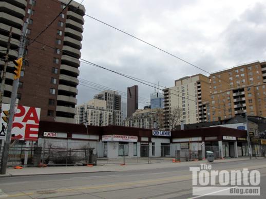 Dundas-Jarvis site for proposed Pace Condos tower