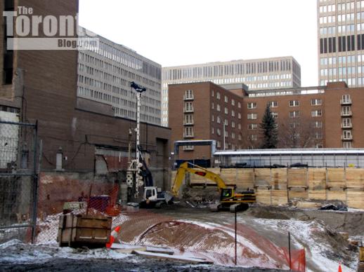 Women's College Hospital construction