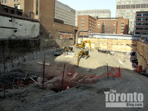 Women's College Hospital construction