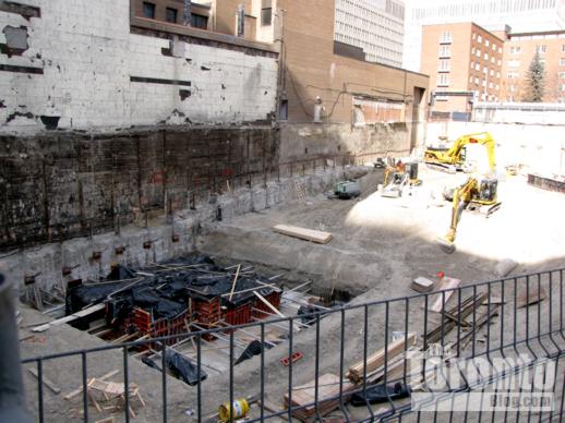 Women's College Hospital construction