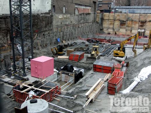 Women's College Hospital construction