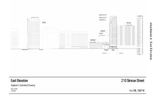 proposed 210 Simcoe Street condo building
