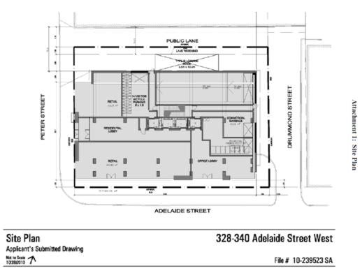 328 Adelaide Street West proposed condo tower