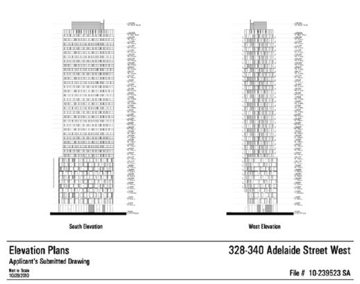 328 Adelaide Street West condo tower proposal