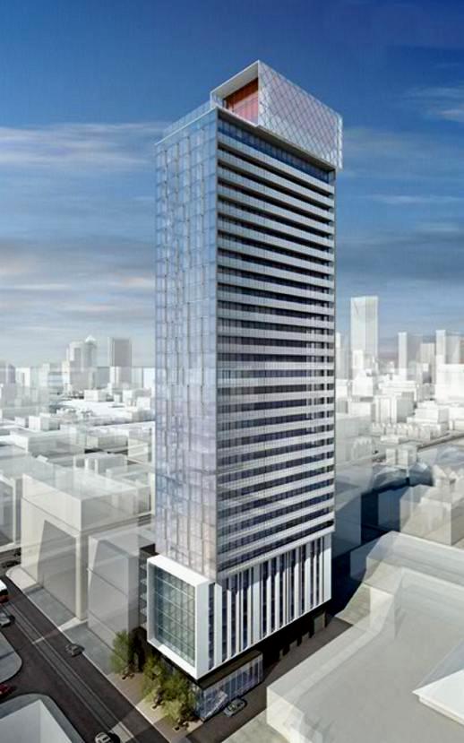 King Charlotte condo tower rendering