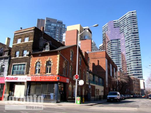 Five Condos site at Yonge and St Joseph Streets