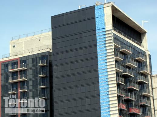 Reve King West condo construction progress 