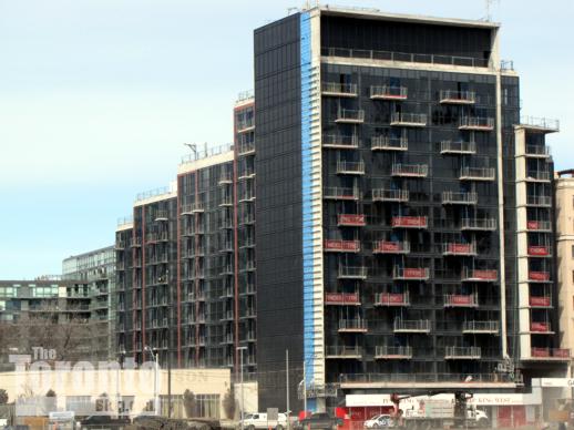 Reve King West condo construction progress 