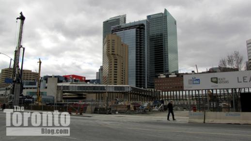 Southcore Financial Centre construction