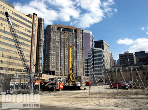 U Condos on Bay Street below Yorkville 