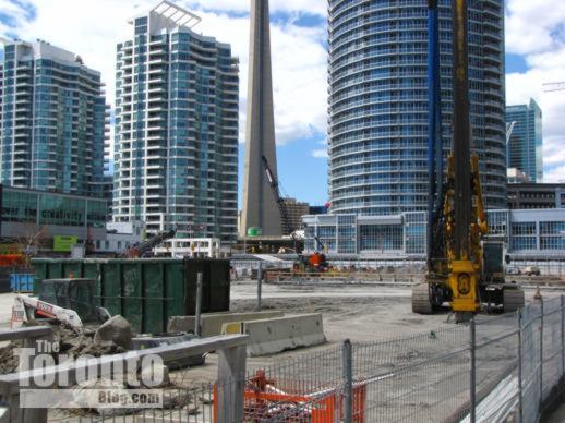 Harbourfront Centre construction site 