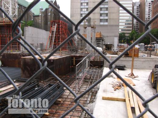 Couture Condominium foundation construction 