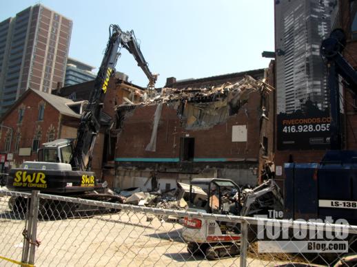 FIVE Condos site on St Joseph Street