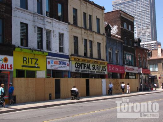 FIVE Condos site at Yonge & St Joseph Streets