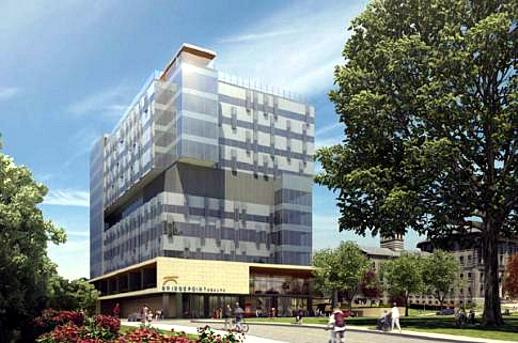 Architectural rendering of the new Bridgepoint Hospital 