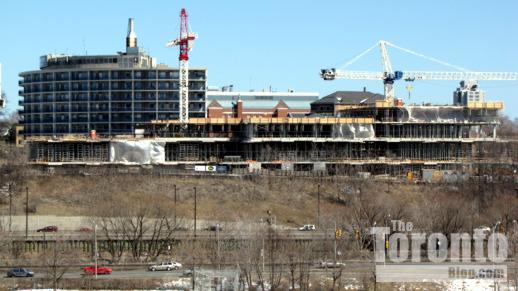 Bridgepoint Hospital construction progress