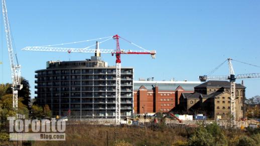 Bridgepoint hospital construction site 