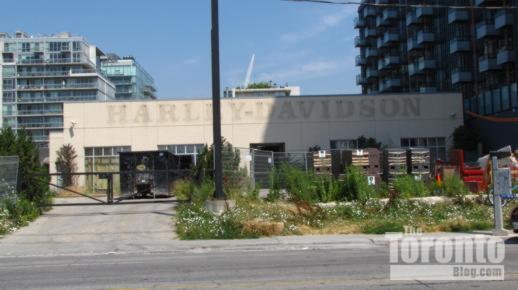 former downtown Toronto Harley Davidson dealership