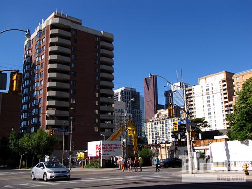 Pace Condo tower site at Dundas & Jarvis