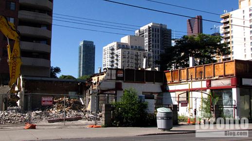 Pace Condo tower location at Dundas and Jarvis Streets Toronto