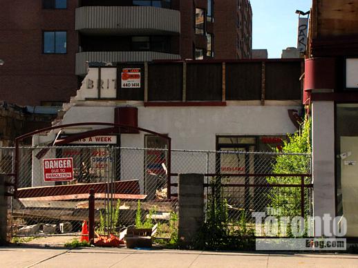 Pace Condo tower location at Dundas and Jarvis Streets in Toronto