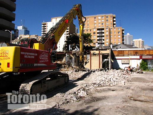 Pace Condo tower location at Dundas and Jarvis STreets Toronto