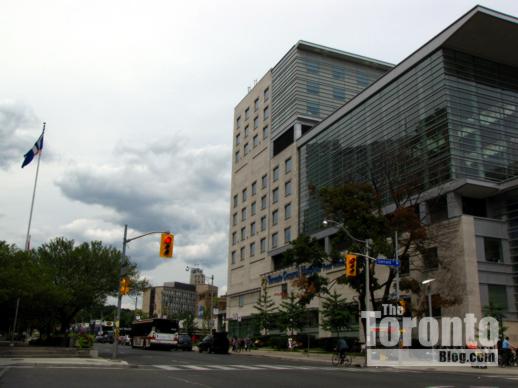 MaRS Phase 2 building location on University Avenue