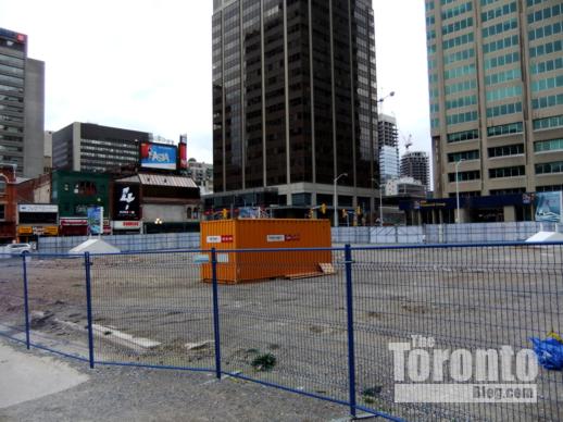 One Bloor Toronto condo tower site