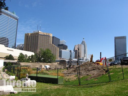 Ripley's Aquarium Toronto construction site