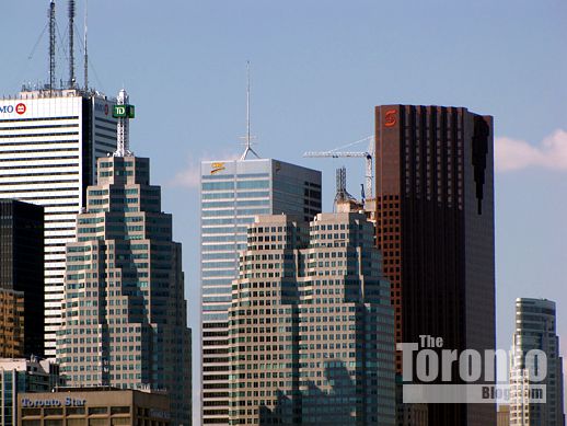 Toronto Financial District Skyline