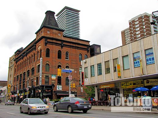 Masonic Hall heritage building at 2-8 Gloucester Street Toronto