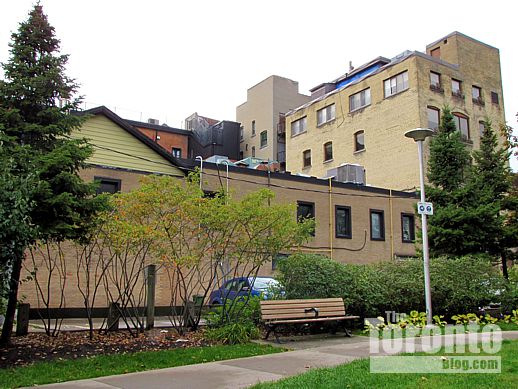 2-8 Gloucester Street Toronto viewed from the east