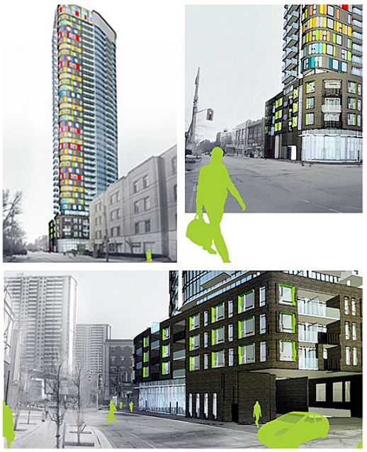 159 Wellesley Street East Toronto tower renderings
