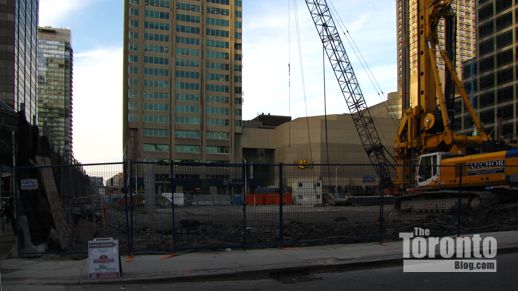 One Bloor Toronto condo construction site