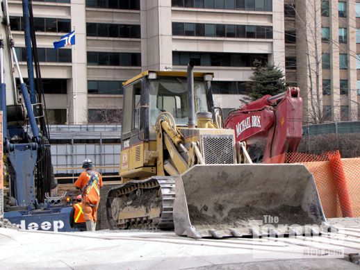 RCMI condo construction on University Avenue Toronto 