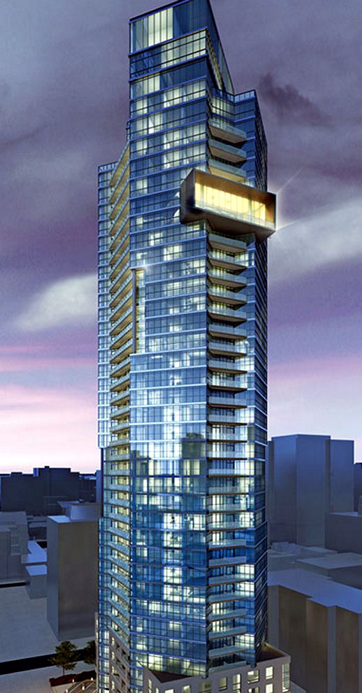 Chaz.Yorkville condo tower rendering