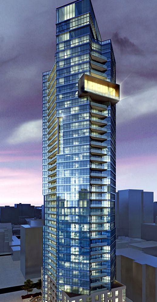 ChazYorkville condo tower rendering