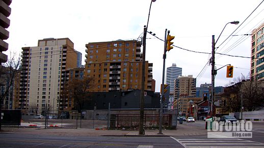 southwest corner of Dundas and Jarvis Streets 